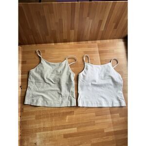 Athleta girl racer back tank top bundle size 10/12